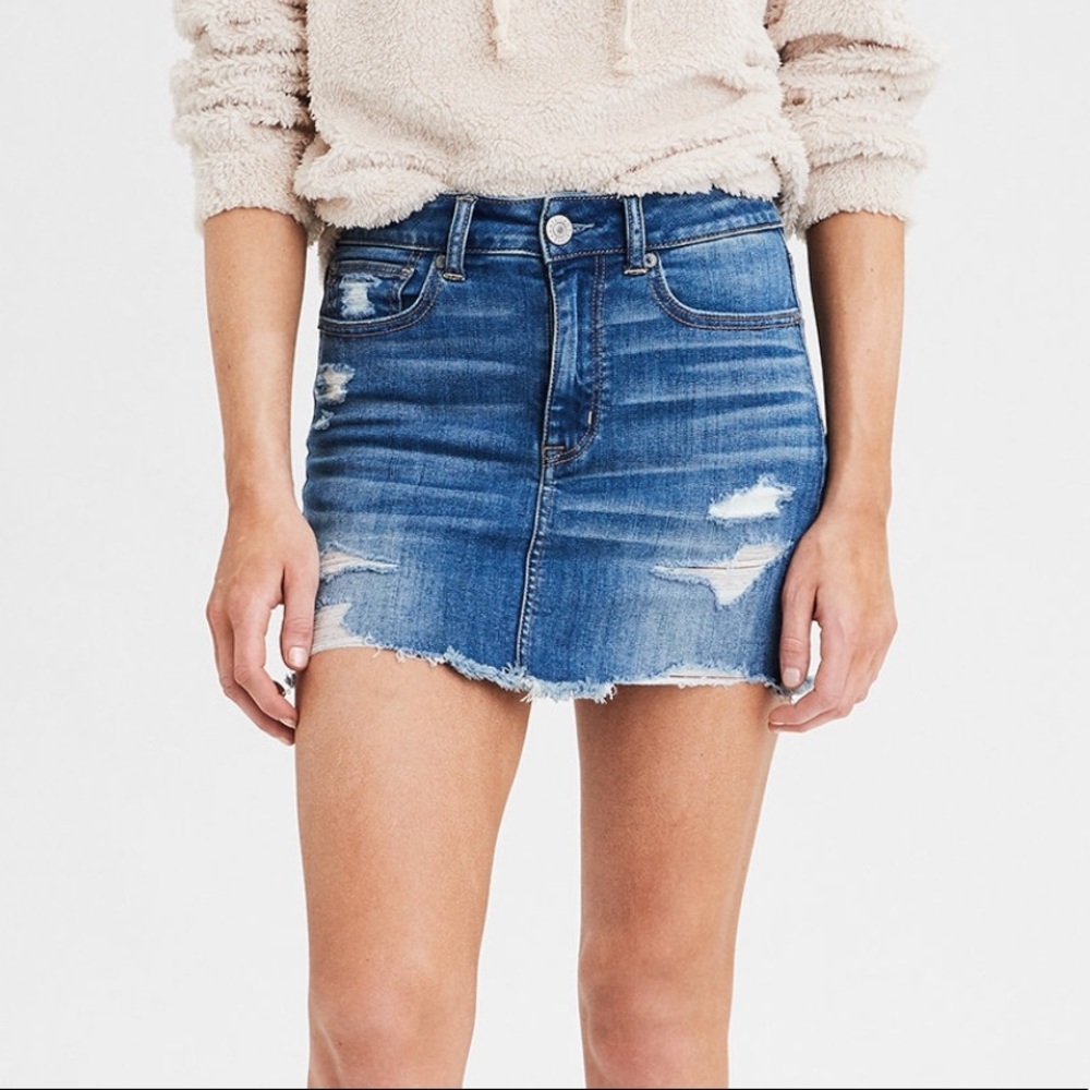 American Eagle Jean Skirt